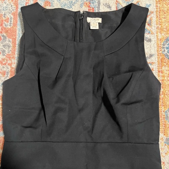 Jcrew sleeveless wool-blend suiting sheath dress - Picture 3 of 7